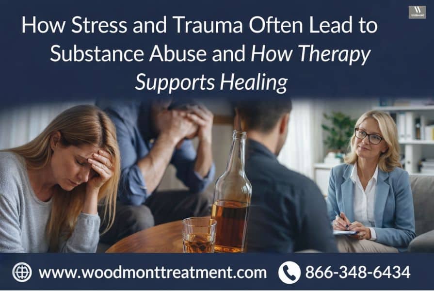 How Stress and Trauma Often Lead to Substance Abuse and How Therapy Supports Healing?