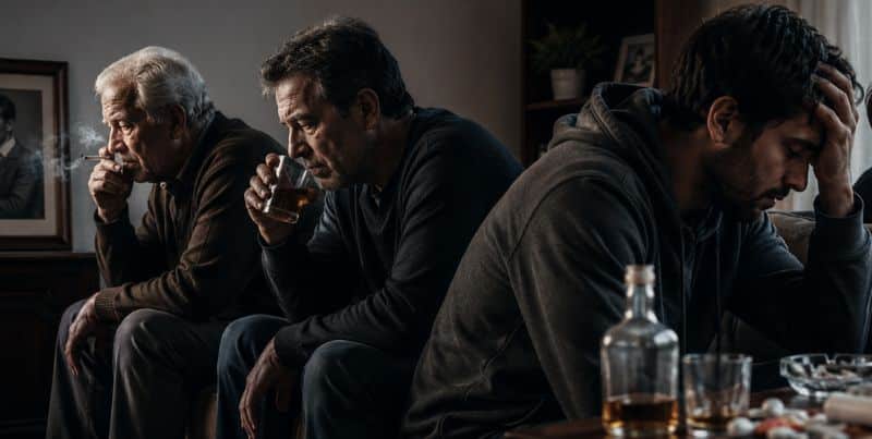 addiction becomes A family pattern