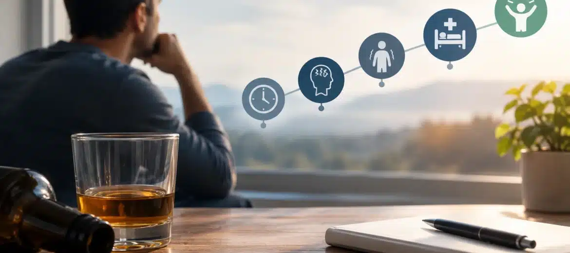 Alcohol Withdrawal Timeline: What to Expect During Recovery 1 Alcohol Withdrawal Timeline What to Expect During Recovery